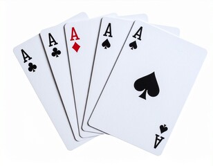 Four Aces Playing Cards