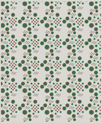 Minimal Floral pattern seamless paisley embroidery texture pink coneflower flower motifs. Vintage ikat style vector illustration design hand drawn .