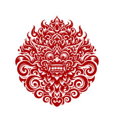 barong - traditional balinese mask (artwork 3)