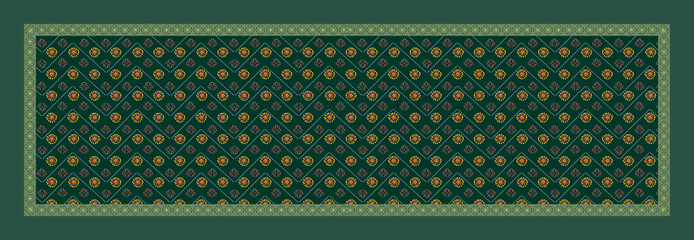 DUPATTA DESIGN WITH NAGATIVE PATTERN AND SOME BLURED EFFECT