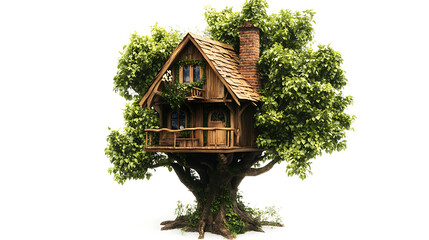 wooden bird house
