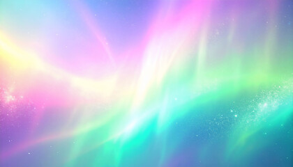 오로라 파스텔톤 그라데이션 빛 배경