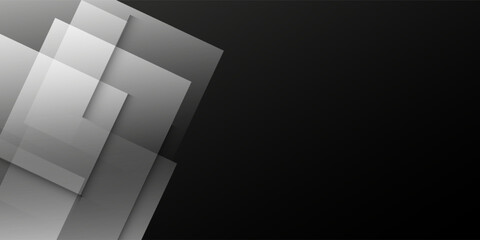 Abstract black and grey on light silver background modern design. Vector illustration eps 10.