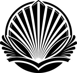 open book with wings vector