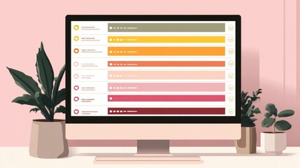 Daily Compliments Tracker Infographic for Boosting Positivity and Self-Esteem