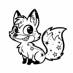 Coloring cartoon pictures