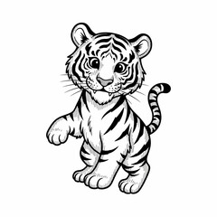 Coloring cartoon pictures