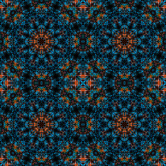 Seamless repeating geometric background for oriental design, web, print, batik.
