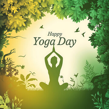 International Yoga Day, Yoga day, World yoga day,  International yoga day 2026 Poster Greeting card 