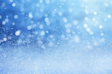Obraz premium Blue background with snow flakes