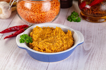 Indian cuisine - Lentil vegan dal