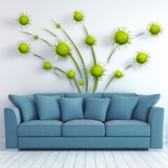 Modern living room art