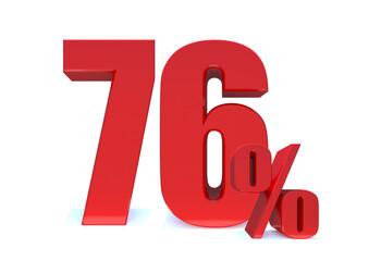 76 Percent off 3d Sign on White Background, Special Offer 76% Discount Tag, Sale Up to 76 Percent Off,big offer, Sale, Special Offer Label, Sticker, Tag, Banner, Advertising, offer ... See More 