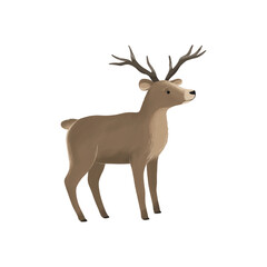 cute and funny animal cartoon' for child suitable for making stickers and others
