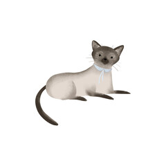 cute and funny animal cartoon' for child suitable for making stickers and others