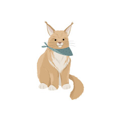 cute and funny animal cartoon' for child suitable for making stickers and others