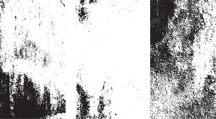 set of grunge texture. Monochrome retro grunge texture illustration. Dust overlay textured. Vector illustration, Abstract transparent background