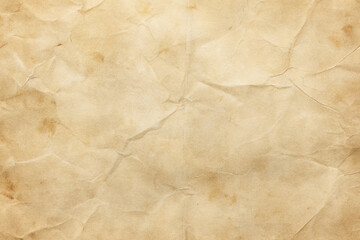 Obraz premium Vintage Aged Parchment – Wrinkled and Stained Paper Texture, Textures, Vintage, Antique, Art, Background