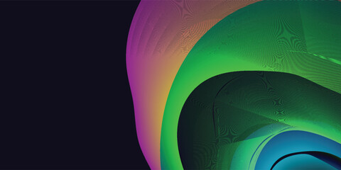 A Mesmerizing 3D Abstract Multicolor Visualization