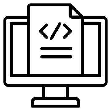 Source Code line icon