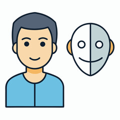 business man with headset