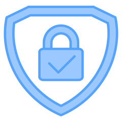 Secure Blue Icon