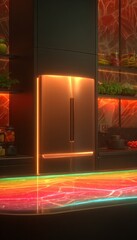 Futuristic kitchen design