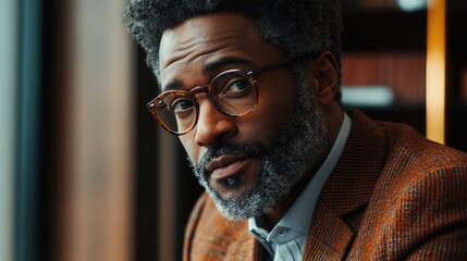 Portrait of a Thoughtful Man