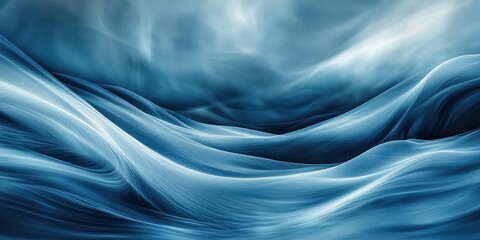 Serene Ethereal Blue And