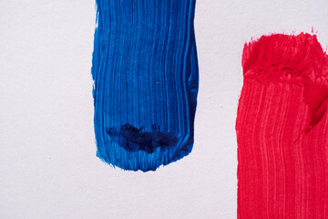 Fototapeta premium 青色と赤色の背景