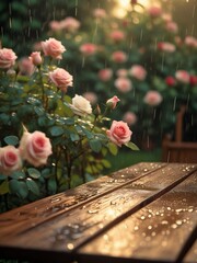 flowers on the table