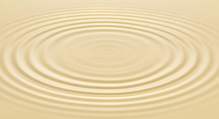 Fototapeta premium Serene ripples in creamy liquid abstract background design element perfect for spa wellness meditation relaxation calm tranquility peace nature