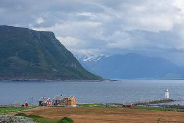 View from Høgsteinneset, Godøy, Giske, More og Romsdal, Norway