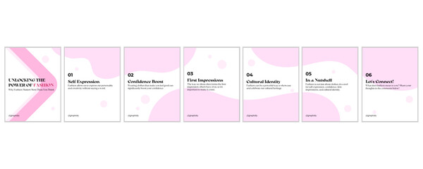 Carousel Design Template, Instagram and LinkedIn post Business Template. © GRAPIXITY