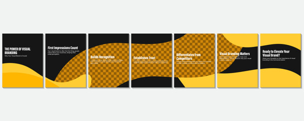 Carousel Design Template, Instagram and LinkedIn post Business Template.