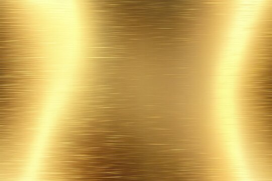 Brushed metallic texture showcasing a vibrant gold finish suitable for various design applications and backgrounds enhancing aesthetic appeal and elegance