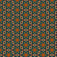 multicolor seamless watercolor geometry pattern for unique and elegant fabric printing purposes also abstract