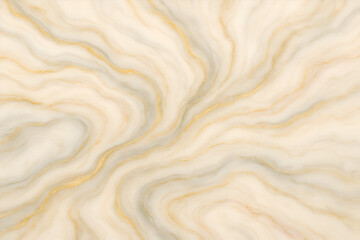 Abstract Marble Texture with Gold Veins – Elegant Cream and Beige Fluid Art Background