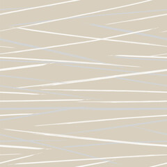 Neutral Colour Abstract Brush Strokes Seamless Pattern Design