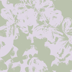 Neutral Colour Butterfly Abstract Brush Strokes Seamless Pattern Design