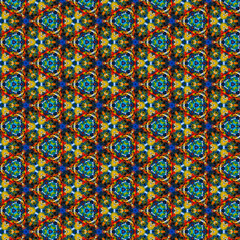 multicolor seamless watercolor geometry pattern for unique and elegant fabric printing purposes also abstract