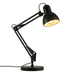 Black desk lamp