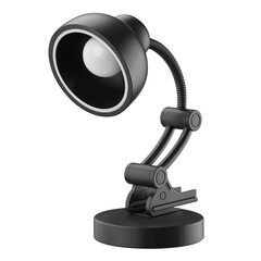 Black desk lamp