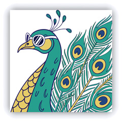 Two white doves surrounded by flowers in a soft golden light, symbolizing peace and love in a serene natural setting