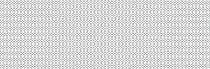 Fishing net seamless pattern. Mosquito protection flying insect plastic net. Football gates mesh texture. Basketball hoop pattern. Chain link fence. Vector illustration on white background.