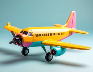 airplane isolated on white