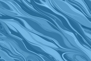 Naklejka premium Water flow wave blue pattern background design. Abstract blue background with waves, liquid, metal, paint. Three-dimensional
