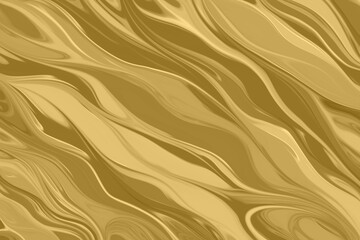 Luxury flow wave gold yellow pattern background design. Abstract gold yellow background with waves, liquid, metal, paint. Three-dimensional