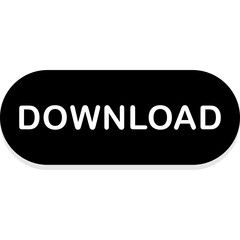 Modern Download Web Button, SVG UI Vector Element