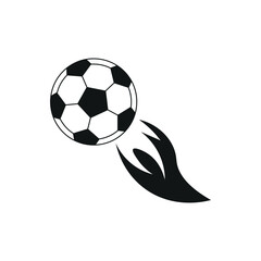 Flying Soccer Ball